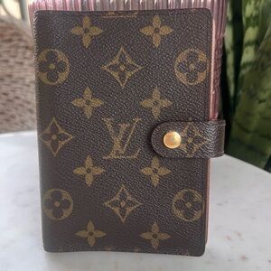 Louis Vuitton PM Day Planner Agenda Brown LV Monigram